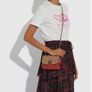 NWT Coach Madison Signature Coated Canvas mini Bag